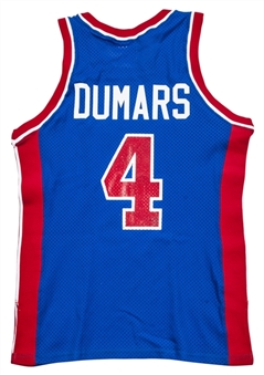 1988-89 Joe Dumars Game Used Detroit Pistons Road Jersey